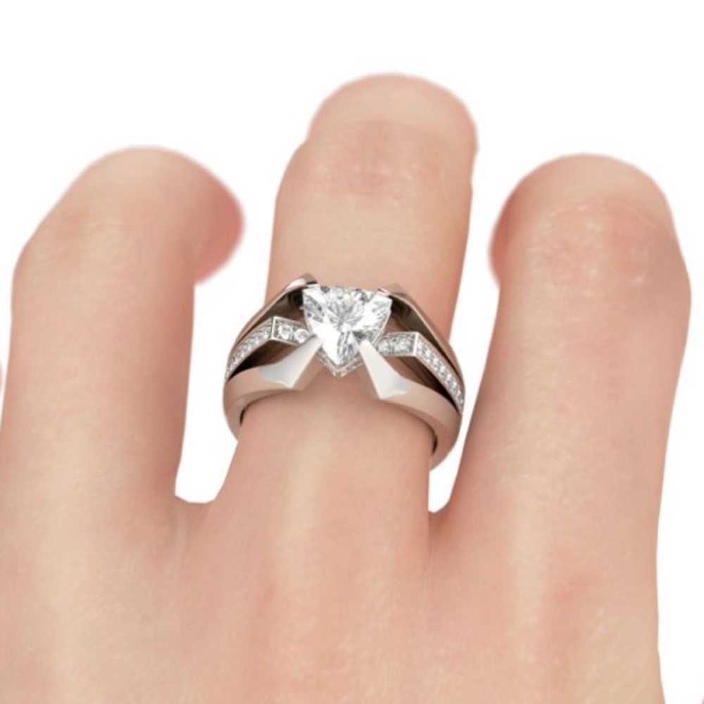 Sterling silver ring set